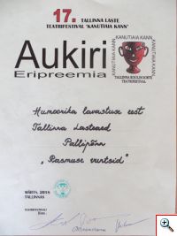 rasmuse vuntsid aukiri