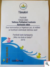 pardiralli tänukiri